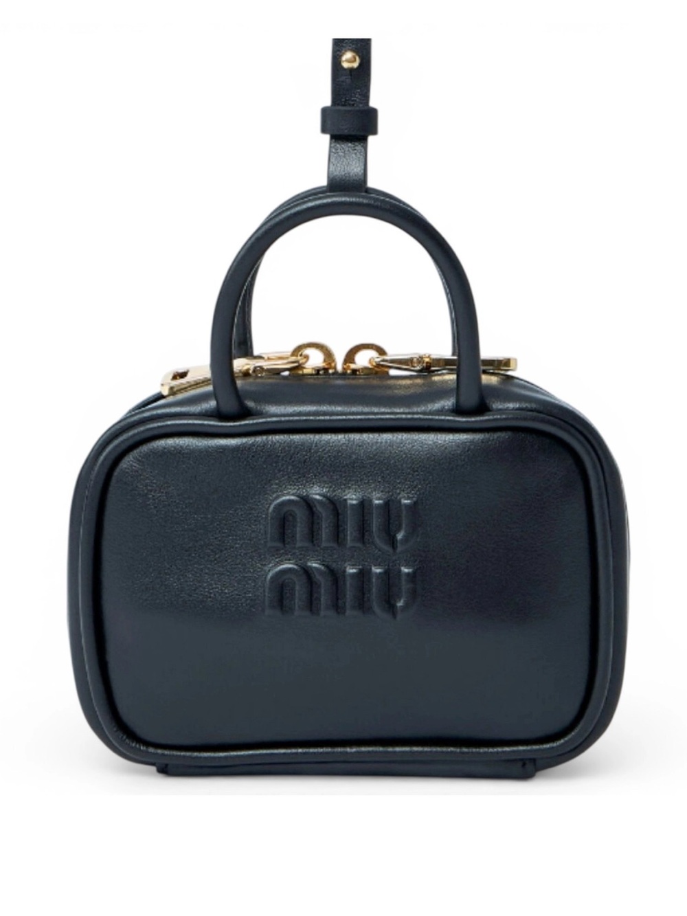 MIU MIU Beau micro bag charm